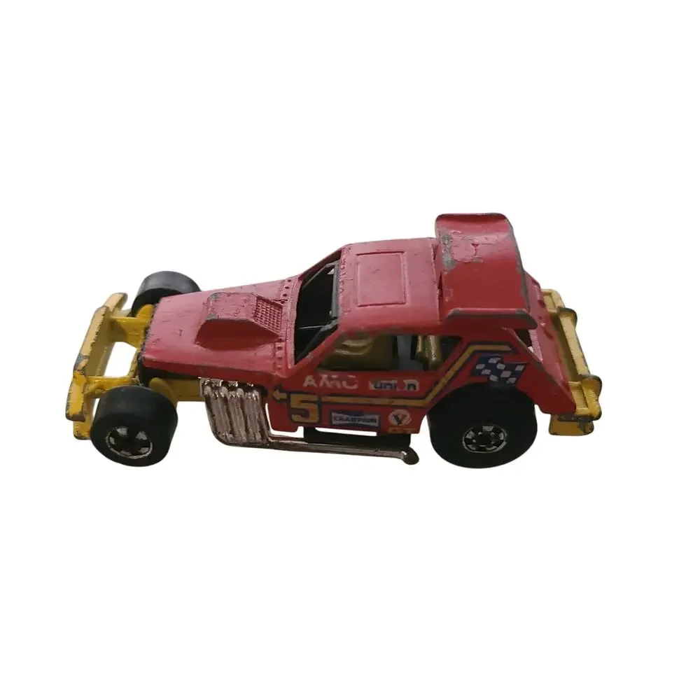 Vintage 1978 Hot Wheels 1/64 Diecast Red AMC Greased Gremlin Union Champion HK
